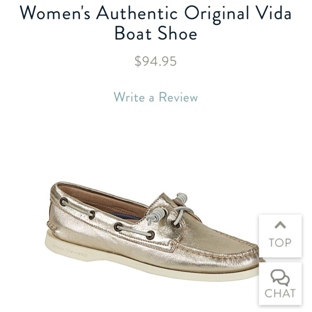 Women’s sperry boat shoes